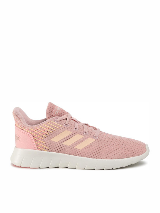Adidas Asweerun Γυναικεία Αθλητικά Παπούτσια Running Pink Spirit / Glow Orange / Glow Pink