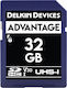 Delkin Advantage SDHC 32GB Klasse 10 V30 UHS-I