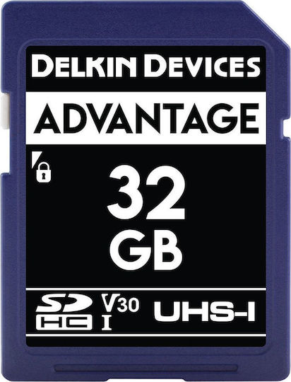 Delkin Advantage SDHC 32GB V30 UHS-I