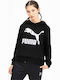 Puma Classics Women's Hooded Sweatshirt Black