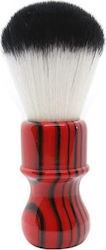 Yaqi Shaving Evil Zebra Perie de bărbierit Roșu cu perie sintetică 26mm