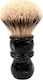 Yaqi Shaving Silvertip Black Shaving Brush with Badger Bristle 24mm