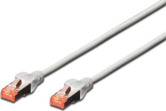 Digitus S/FTP Cat.6 (Gigabit) Network Cable Ethernet 10m Gray