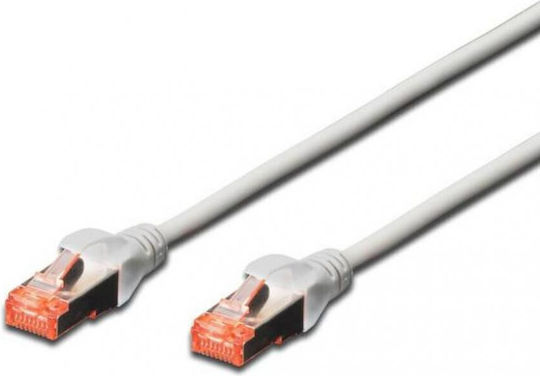 Digitus S/FTP Cat.6 (Gigabit) Network Cable Ethernet 10m Gray