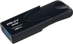 PNY Attaché 4 256GB USB 3.1 Stick Negru