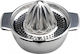 Elekom Classic Juicer Orange with Container made of Stainless Steel in Silver Color