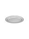 Max Home Platou de Servire Oval Inox Argintiu 30buc 1buc