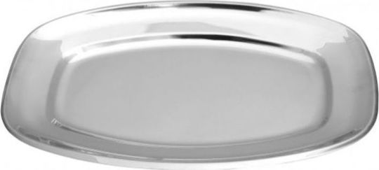 Max Home Platou de Servire Dreptunghiular Inox Argintiu 30buc 1buc