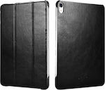 iCarer Vintage Flip Cover Negru (iPad Pro 2018 11") RID710-BK