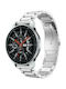Rostfreies Stahl Silber Tragbare Bänder (Galaxy Watch 46mm / Gear S3)