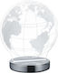 Trio Lighting Globe Tisch Dekorative Lampe LED Silber