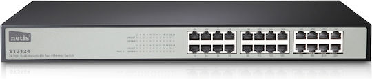 Netis 68-3124 Unmanaged L2 Switch με 24 Θύρες Ethernet