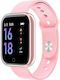 T80 Smartwatch mit Pulsmesser (Rosa)