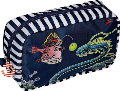 Die Spiegelburg Sharky Pencil Case with 1 Compartment Blue