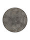 Oriana Ferelli Plate Shallow Porcelain Grey with Diameter 27cm 1pcs