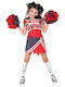 Kinder Karnevalskostüm Zombie Cheerleader