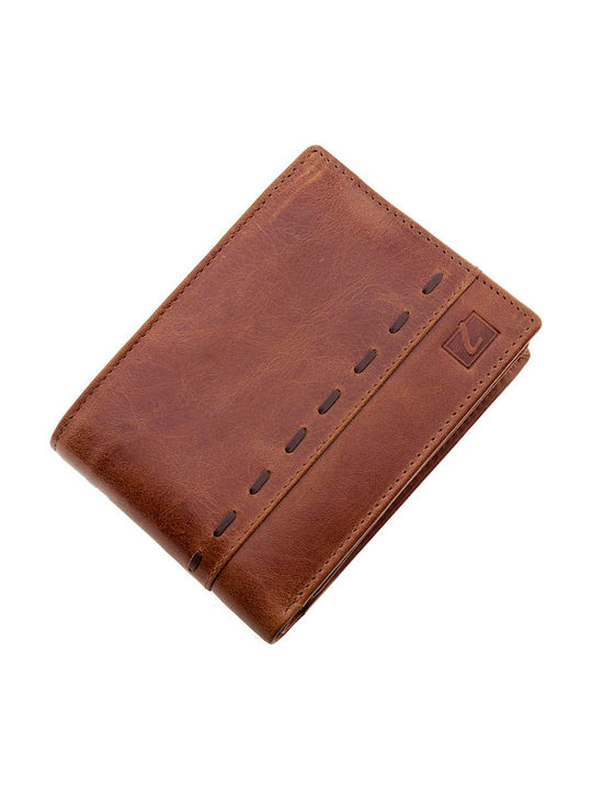 Lavor Men's Leather Wallet with RFID Brown