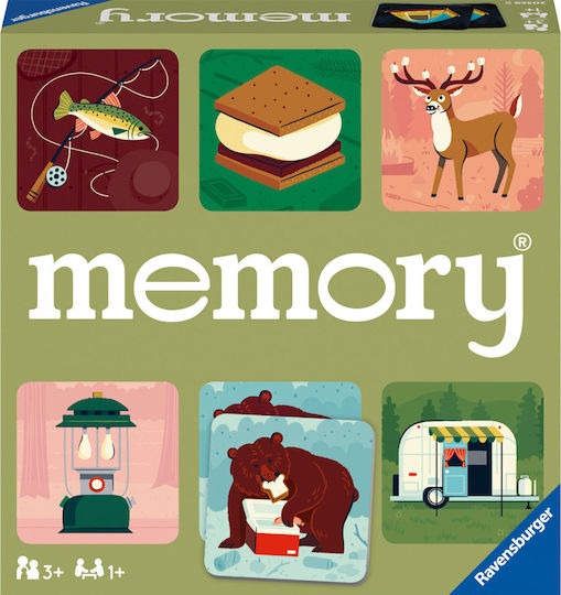 Board Game Great Outdoors Memory for 1+ Players 4+ Years Old (EN) Ravensburger