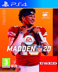 Madden NFL 20 PS4 Game (Used)