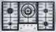 Miele Εστία Υγραερίου Αυτόνομη Inox 88.8x50.8εκ. Ασημί