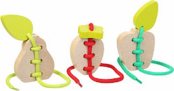 Cubika Lacing Toy Fruits made of Wood for 36++ Months