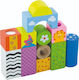 Andreu Toys Κύβοι Of X Sound Blocks από Ξύλο για 2+ Ετών 12τμχ