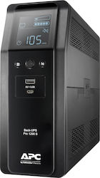 APC Back UPS Pro 1200 Line-Interactive 1200VA 720W με 6 IEC Πρίζες