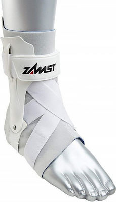 Zamst A2-DX Ankle Brace with Straps Left White