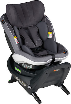 BeSafe iZi Turn Baby Car Seat i-Size with Isofix Metallic Melange 9-18 kg