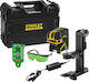 Stanley Αυτορυθμιζόμενο Γραμμικό Αλφάδι Laser Πράσινης Δέσμης με Εύρος Εργασίας 30m