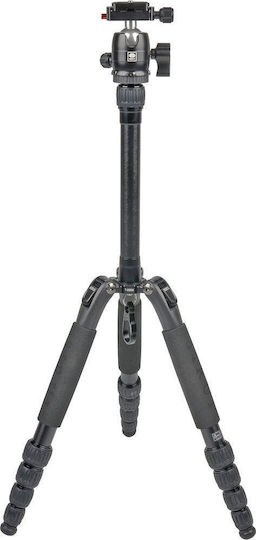 Sirui Sirui T-005S + B-00 Ball Head Aluminum Camera Tripod with Spherical Head up to 136.5cm and 5kg Load Capacity