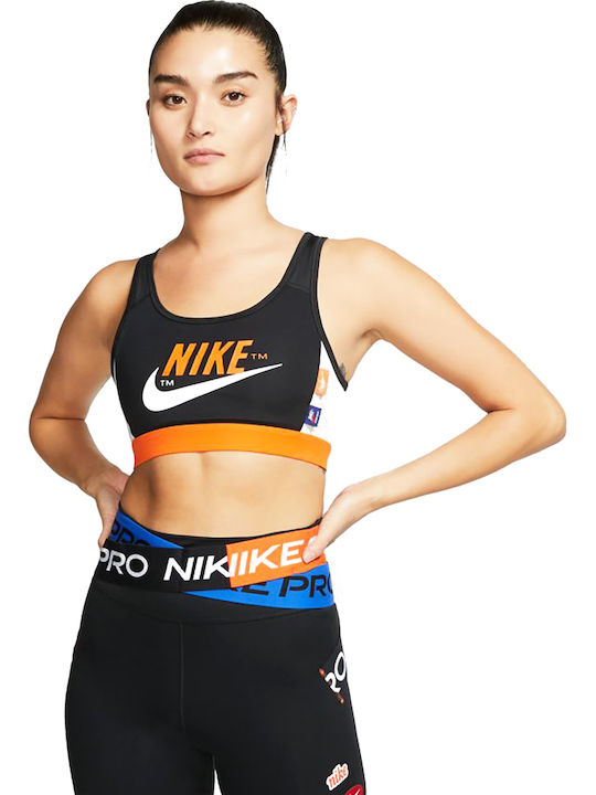 nike swoosh icon bra