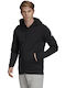 Adidas Must Haves Men's Sweatshirt with Hood and Pockets Black