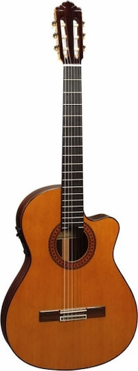 Almansa Electro-Clasic Chitară 4/4 435 Cut-away/Electric E2 Thin Body Natural