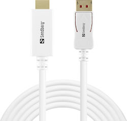 Sandberg 509-16 DisplayPort-Kabel Männlich - HDMI-Stecker Männlich 2m Sandberg 509-16 DisplayPort-Kabel Männlich - HDMI-Stecker Männlich 2m