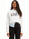 Graphic Diana Long Women's Sweatshirt White