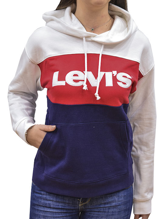 Sportswear Damen Sweatshirt Kapuzen Mehrfarbig