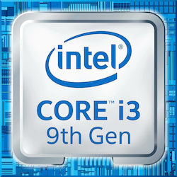 Intel Core i3-9100 3.6GHz Επεξεργαστής 4 Πυρήνων για Socket 1151 rev 2 Tray