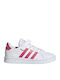 GRAND COURT Παιδικά Sneakers με Σκρατς Cloud White / Real Pink
