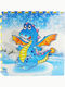 Zita Toys Interaktives Kinder-Bodenpuzzle Drache mit Tieren 4 Teile
