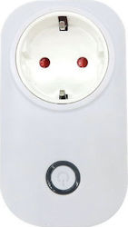 Elmark Single Power Socket Wi-Fi Connected White