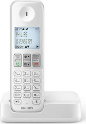 Philips D250 mit Freisprechfunktion Weiß