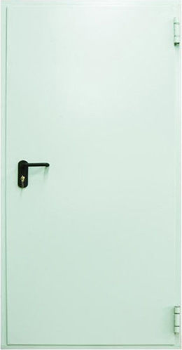 Tür Feuerschutztür Verzinkter Stahl MBK06-D205-110 Grey Light 110x205cm