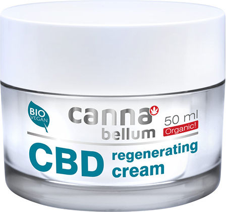 Cannabellum CBD Organic Κρέμα Προσώπου για Ενυδάτωση & Ανάπλαση με Κάνναβη 50ml