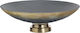 Inart Decorative Bowl Blue 33x33x11cm