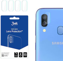 3MK Lens Flexible Glass Προστασία Κάμερας Tempered Glass Διάφανο για το Galaxy A40
