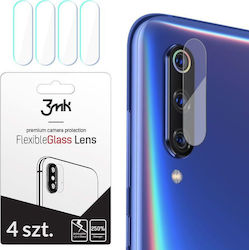 3MK Lens Flexible Glass Protecție Cameră Tempered Glass Transparent pentru Xiaomi Mi 9