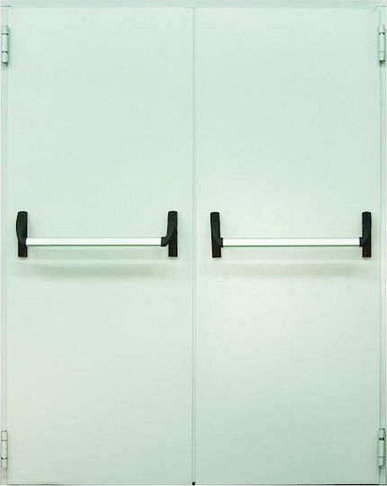 Multiplay Double-Leaf Interior Door W180xH205cm Γκρι Ανοιχτό MBK13-DL205-180-MULTI