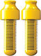 Bobble Ersatz-Wasserfilter für Flasche aus Aktivkohle 2Stück Yellow