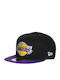 New Era NBA Los Angeles Lakers 9Fifty Γυναικείο Jockey με Ίσιο Γείσο Μαύρο